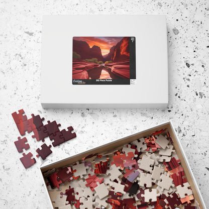 Stunning Sunset Puzzle for Adult, 110-1014 Piece Jigsaw for Family Fun Game, Relaxing Friend Gift for Nature Lover, Ideal for Cozy Nights In Puzzle The Puzzle Chest