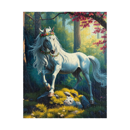 Magical Unicorn Puzzle - 110, 252, 520, 1014-piece, Jigsaw Game for Adults, Fantasy Lover Gift, Mindfulness Activity, Home Entertainment 252 pcs (Vertical) Puzzle The Puzzle Chest