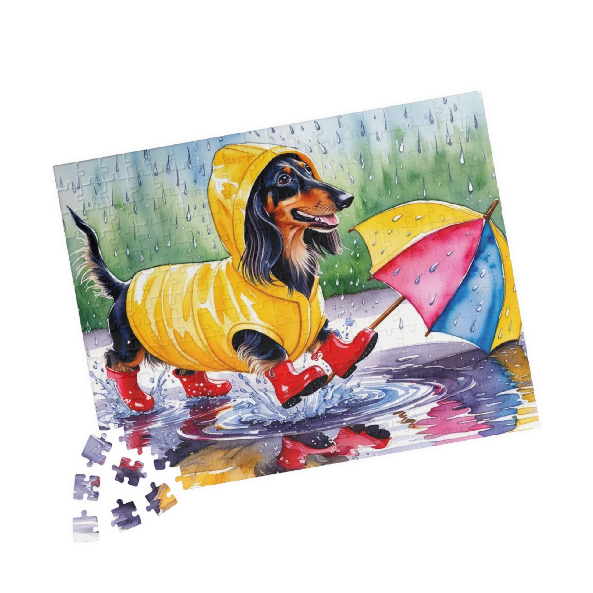 Dachshund Jigsaw Puzzle for Adults, 110/252/520/1014-Piece, Perfect for Dog Lovers, Family Fun, Gifts, Rainy Day Play, Pet-Themed Decor Puzzle The Puzzle Chest