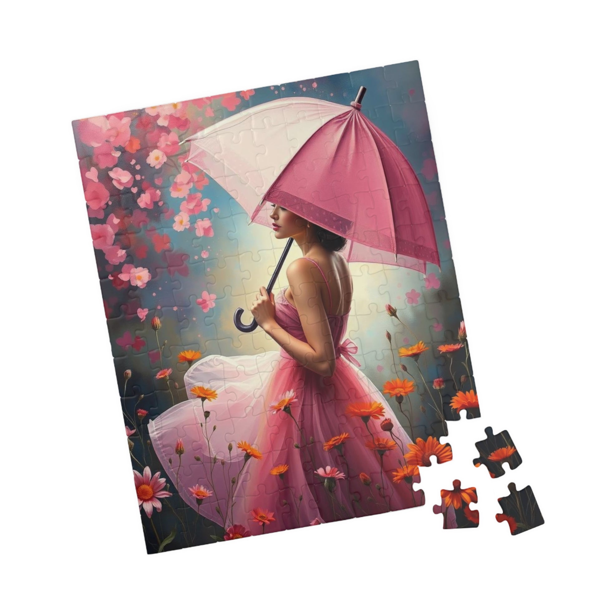 Waltz Through Wildflowers Jigsaw Puzzle - 110, 252, 520, 1014-piece, Adult Holiday Birthday Gift for Art Lovers, Family Activity, Indoor Fun Puzzle The Puzzle Chest