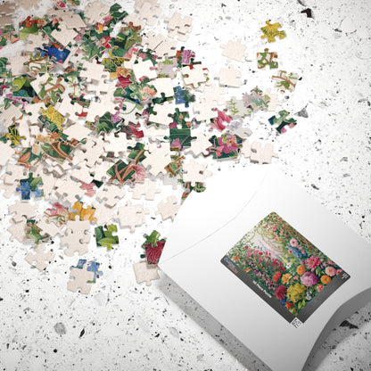 Wildflowers and Vines Puzzle, Garden Flowers Jigsaw, Floral Nature Themed Tabletop Game, 110-1014 Piece Botanical Art, Fun Family Activity Puzzle The Puzzle Chest
