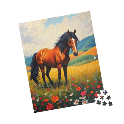 Horse Lover's Puzzle, 110-1014 Piece Equestrian Jigsaw Game, Nature Theme Gift for Animal Enthusiast, Family Fun Mindful Activity, Horse Art Puzzle The Puzzle Chest