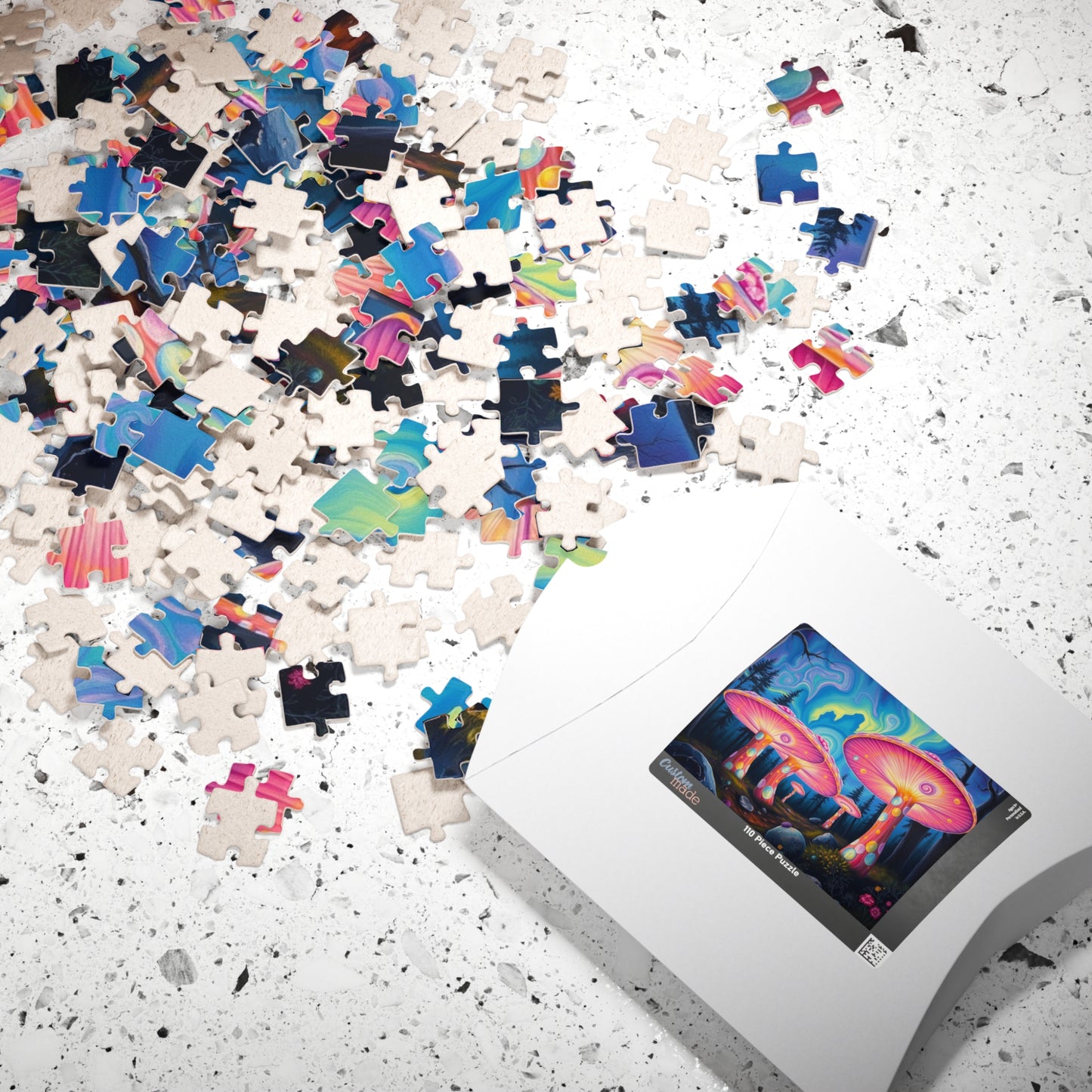 Magical Mushroom Puzzle, Enchanting Fantasy Jigsaw Puzzle for Adults, Holiday or Birthday Gift for Friend, Puzzle Lover and Art Enthusiast Puzzle The Puzzle Chest