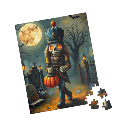 Nutcracker Midnight March - Spooky Halloween Puzzle, 110, 252, 520, 1014-piece Jigsaw Fun Family Activity, Holiday Birthday Gift for Friend