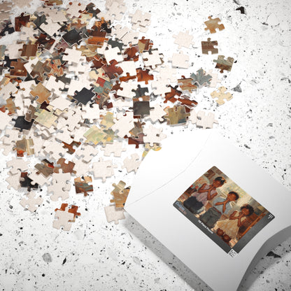 Black Children Praying Puzzle | Afrocentric Jigsaw Game