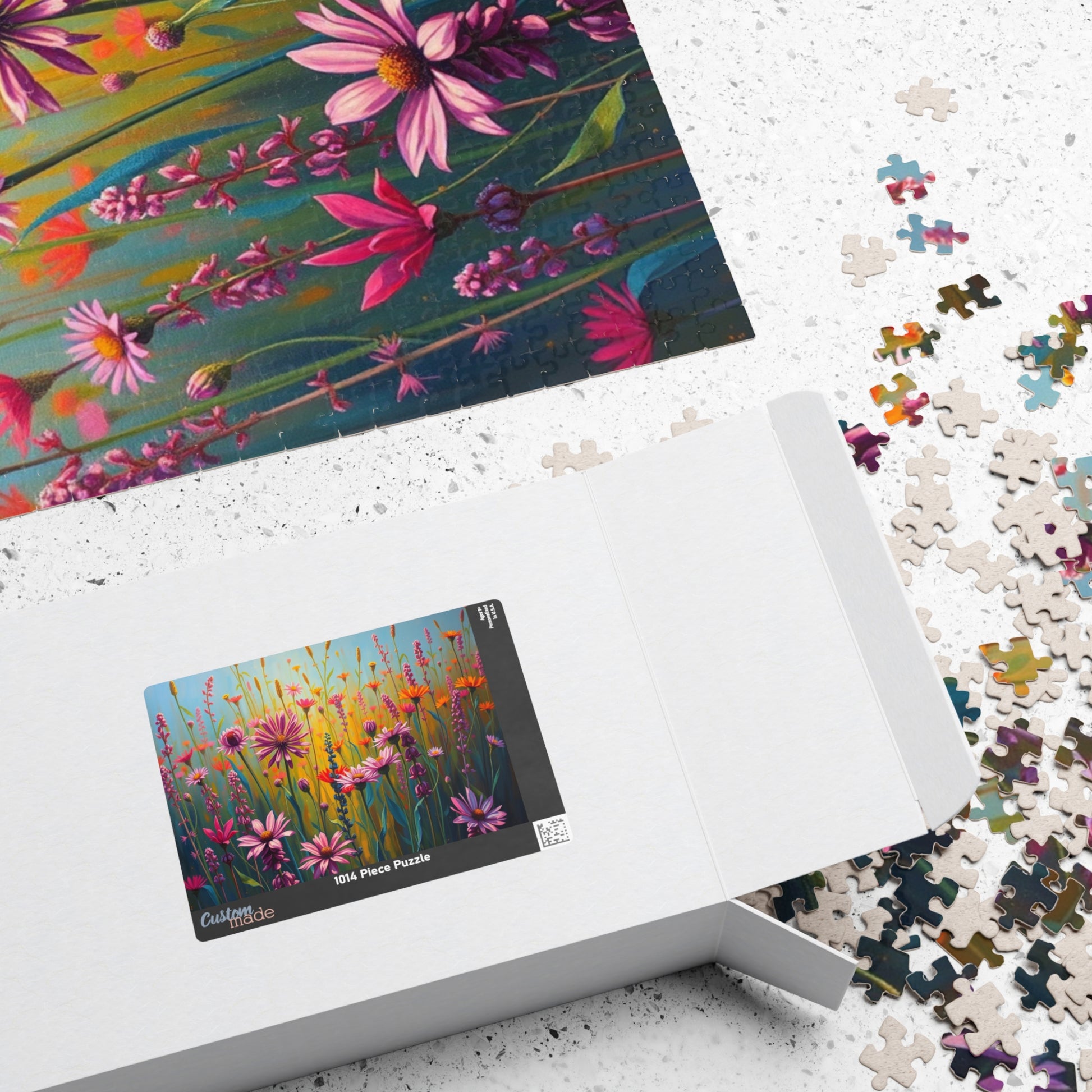 Floral Jigsaw Puzzle | Springtime Botanical Puzzle for Adults | Nature Lovers Gift, Family or Solo Fun, Mindfulness Activity, Game Night Puzzle The Puzzle Chest