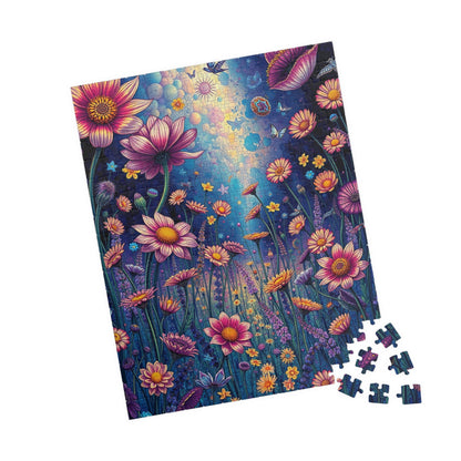Floral Serenity Puzzle - 110 to 1014 Pieces, Perfect for Family Game Night, Gift for Nature Lovers, Mindful Relaxation, Home Entertainment Puzzle The Puzzle Chest