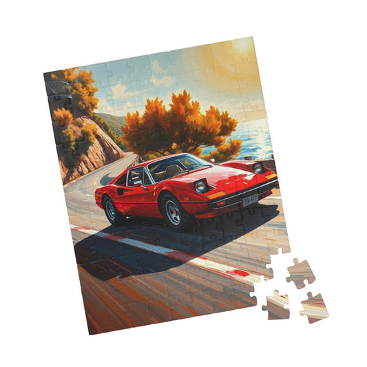 Vintage Car Puzzle, Nostalgic Automotive Jigsaw Puzzle for Adults, Gift for Car Lover 110 pcs (Vertical) Puzzle The Puzzle Chest