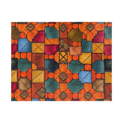 Colorful Geometric Puzzle - Modern Art Jigsaw Game 252 pcs (Horizontal) Puzzle The Puzzle Chest