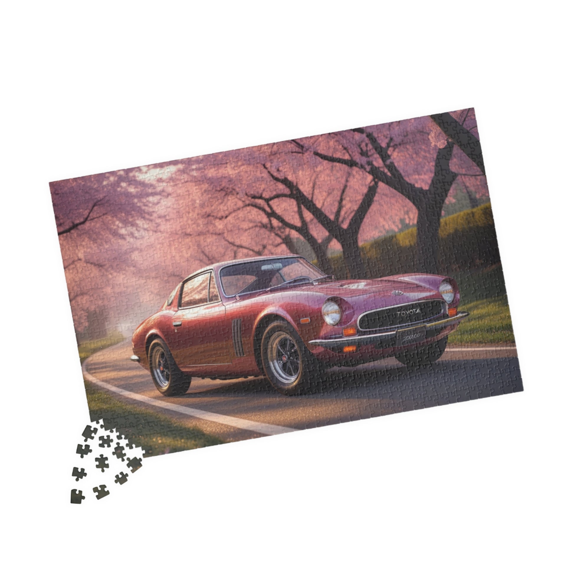 Vintage Car Puzzle - 1967 2000GT Classic Auto Jigsaw Game Puzzle The Puzzle Chest