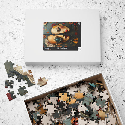 Steampunk Puzzle Art, Unique Home Decor, Fun Gift for Puzzle Lovers, Frameable Decorative Artwork, Challenging Jigsaw Game 110-1014 Pieces Puzzle The Puzzle Chest