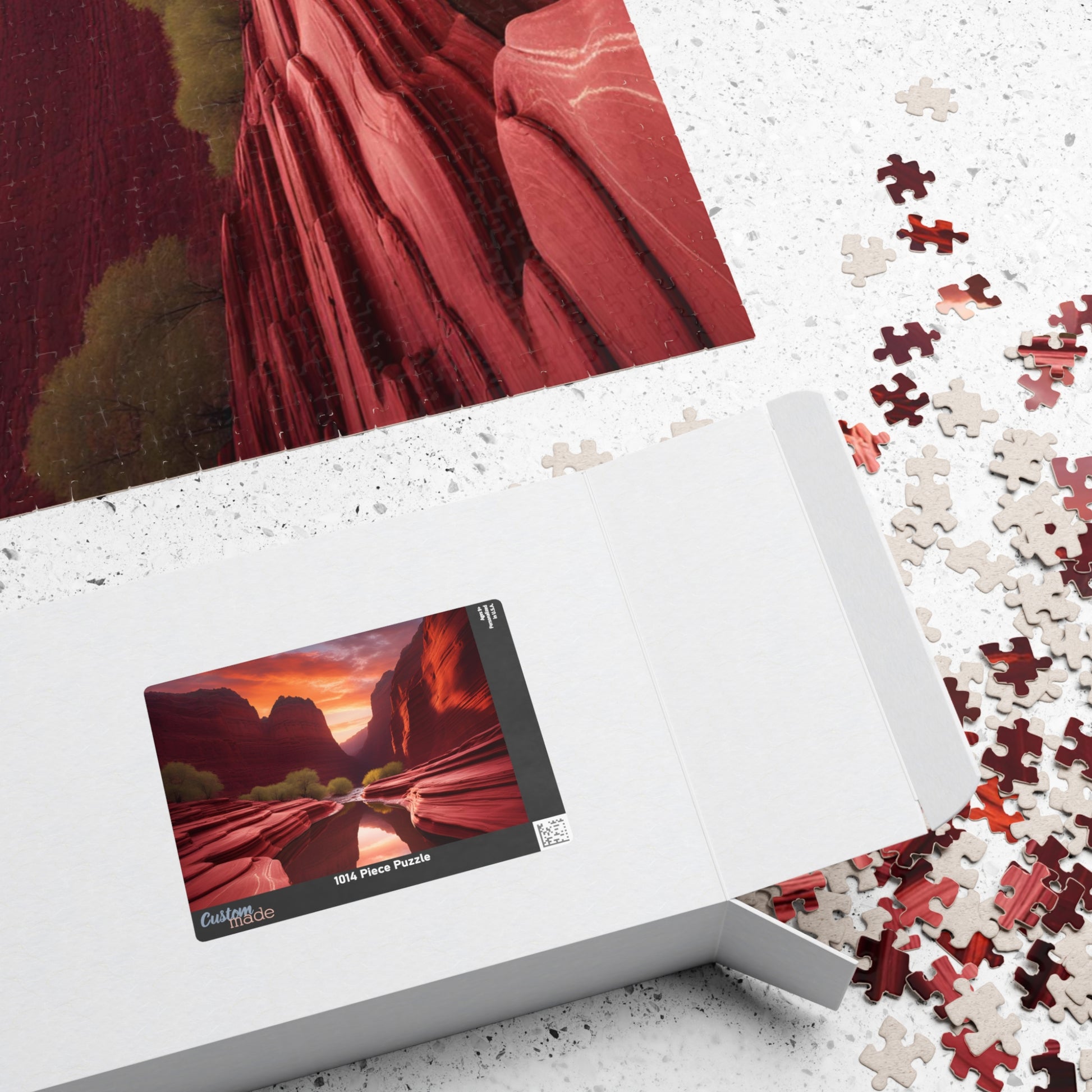 Stunning Sunset Puzzle for Adult, 110-1014 Piece Jigsaw for Family Fun Game, Relaxing Friend Gift for Nature Lover, Ideal for Cozy Nights In Puzzle The Puzzle Chest