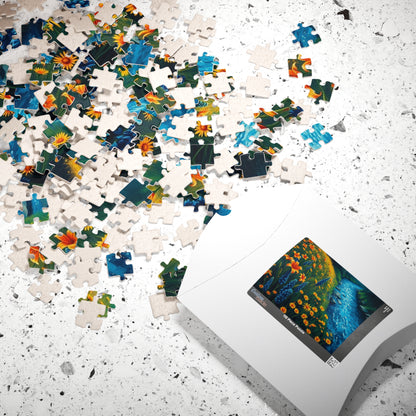 Scenic Nature Puzzle, Landscape Jigsaw Game for Adults, Gift for Friend, Nature Lover Present, Family Fun Indoor Activity, Mindfulness Puzzle The Puzzle Chest