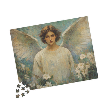Angel Portrait Puzzle | Religious Art Jigsaw Game, Christian