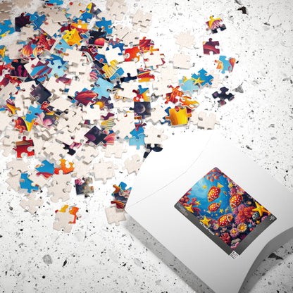 Ocean Puzzle with Tropical Fish, Colorful Underwater Jigsaw Puzzle for Adult, Fun Family Activity, Creative Birthday Holiday Gift for Friend Puzzle The Puzzle Chest