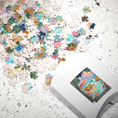 Beach Day Capybaras Puzzle, Tropical Paradise Beach Scene Animal Jigsaw Game Puzzle The Puzzle Chest