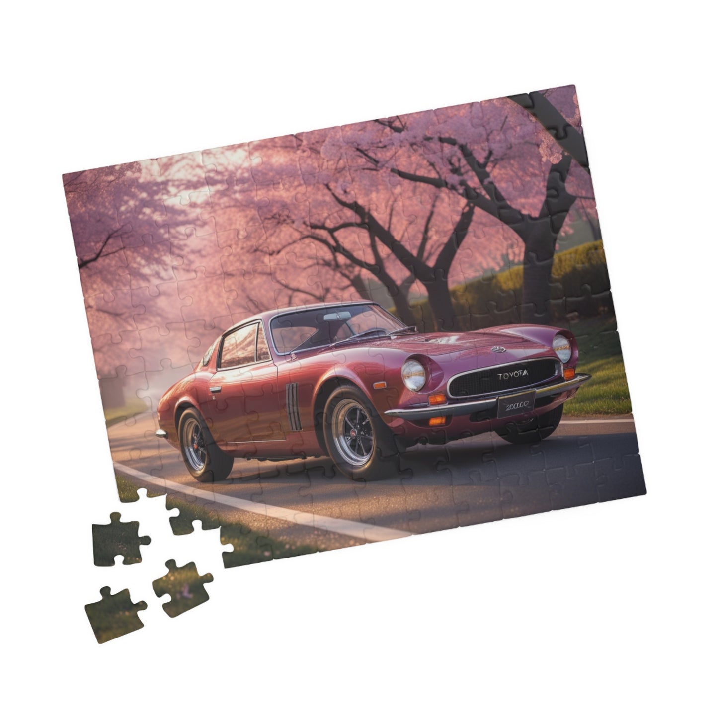 Vintage Car Puzzle - 1967 2000GT Classic Auto Jigsaw Game Puzzle The Puzzle Chest
