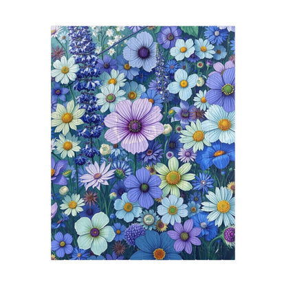 Floral Jigsaw Puzzle, 110 252 520 1014-Piece Puzzle, Nature Gift, Home Décor, Mindfulness Activity, Flower Lovers, Frameable Art 252 pcs (Vertical) Puzzle The Puzzle Chest