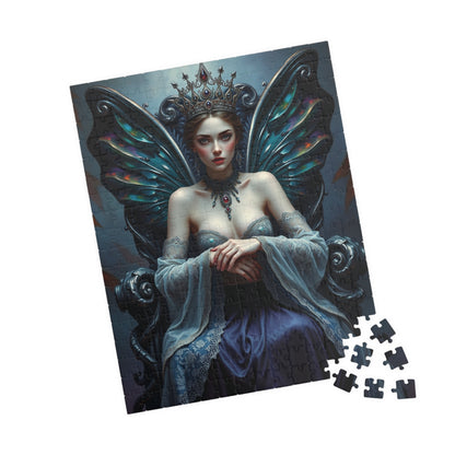 Gothic Fairy Queen Jigsaw Puzzle, Mystical Dark Fantasy Tabletop Game 110-1014 Pieces for Adult Puzzle Lovers, Halloween Holiday Gift Idea Puzzle The Puzzle Chest