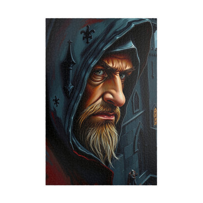 Mystical Wizard Puzzle - Enigmatic Art for Puzzle Lovers, Unique Gift for Adults, Fantasy Decor, Family Fun, Brain Teaser, Holiday Activity 1014 pcs (Vertical) Puzzle The Puzzle Chest