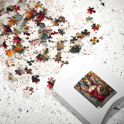 Melancholy Fairy Jigsaw Puzzle - Autumnal Backdrop, 110-1014 Piece Fantasy Artwork for Family Fun, Gift for Puzzle Lover, Unique Home Decor Puzzle The Puzzle Chest