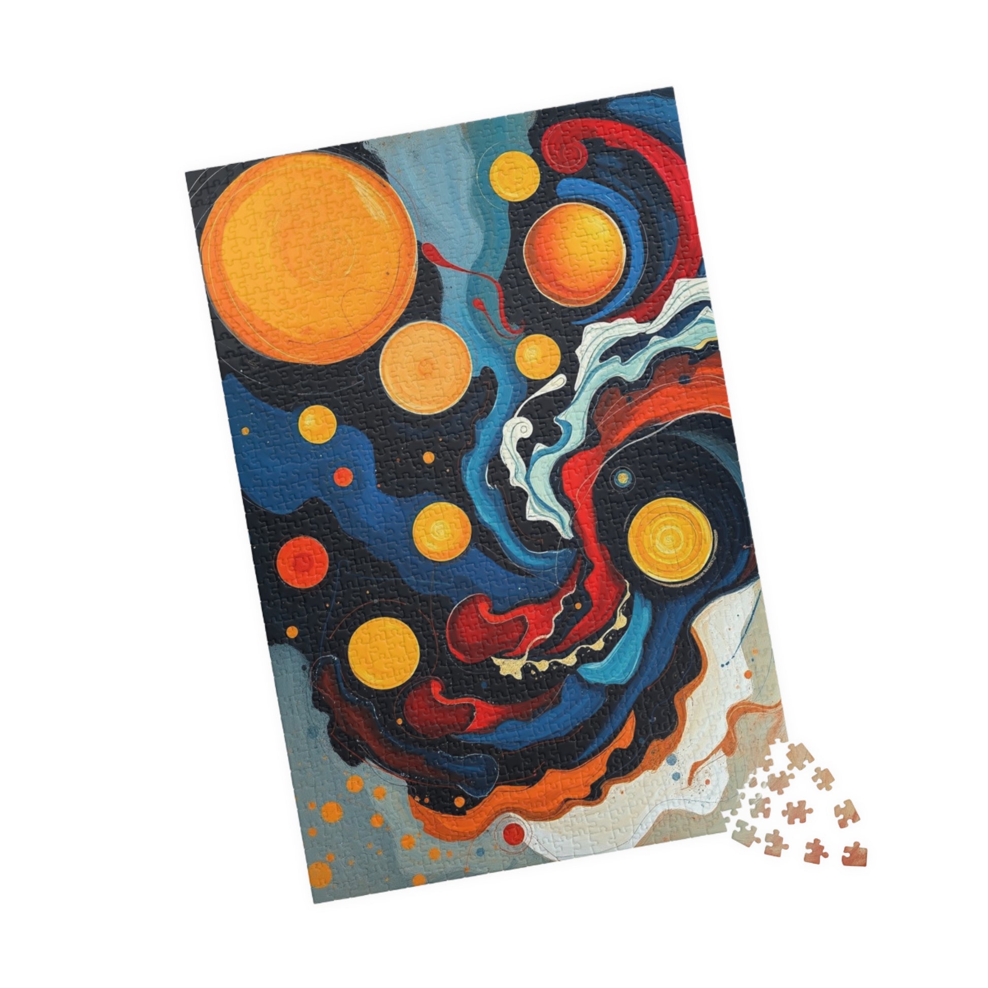 Cosmic Abstract Art Puzzle - Celestial Adult Jigsaw Game Puzzle The Puzzle Chest