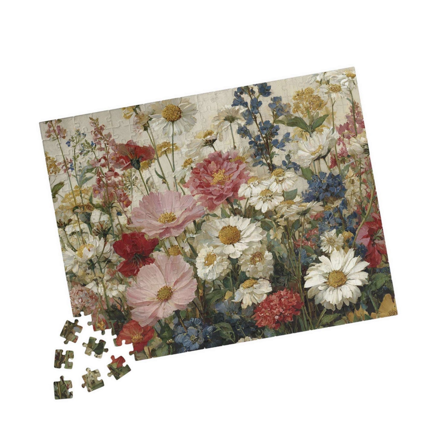 Wildflower Meadow Jigsaw Puzzle — Vintage Floral