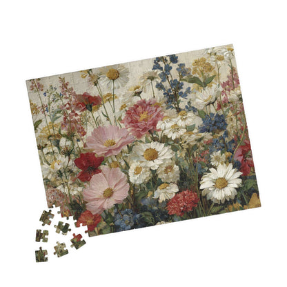 Wildflower Meadow Jigsaw Puzzle — Vintage Floral
