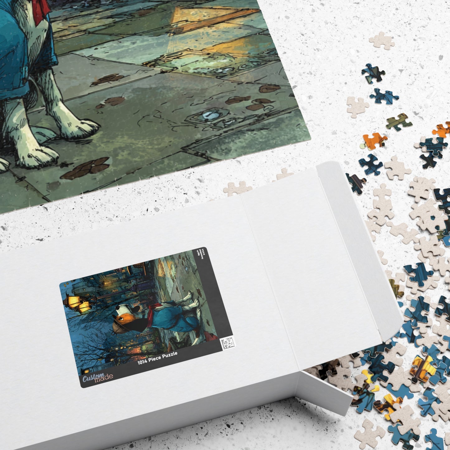 Dog Detective Jigsaw Puzzle - Animal Game, Dog Lover Gift, Family Game Night, Pet-Themed Puzzle for All Ages Puzzle The Puzzle Chest