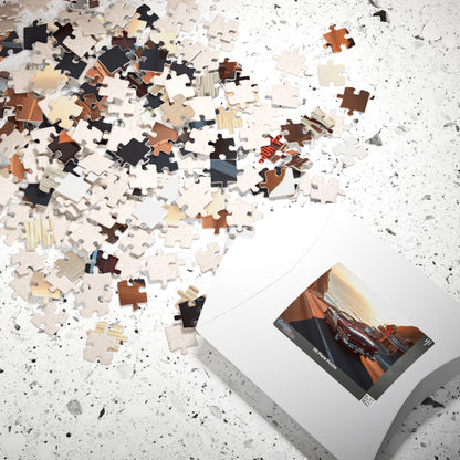 Vintage Car Jigsaw Puzzle - Retro 1954 98 Starfire Convertible Puzzle The Puzzle Chest