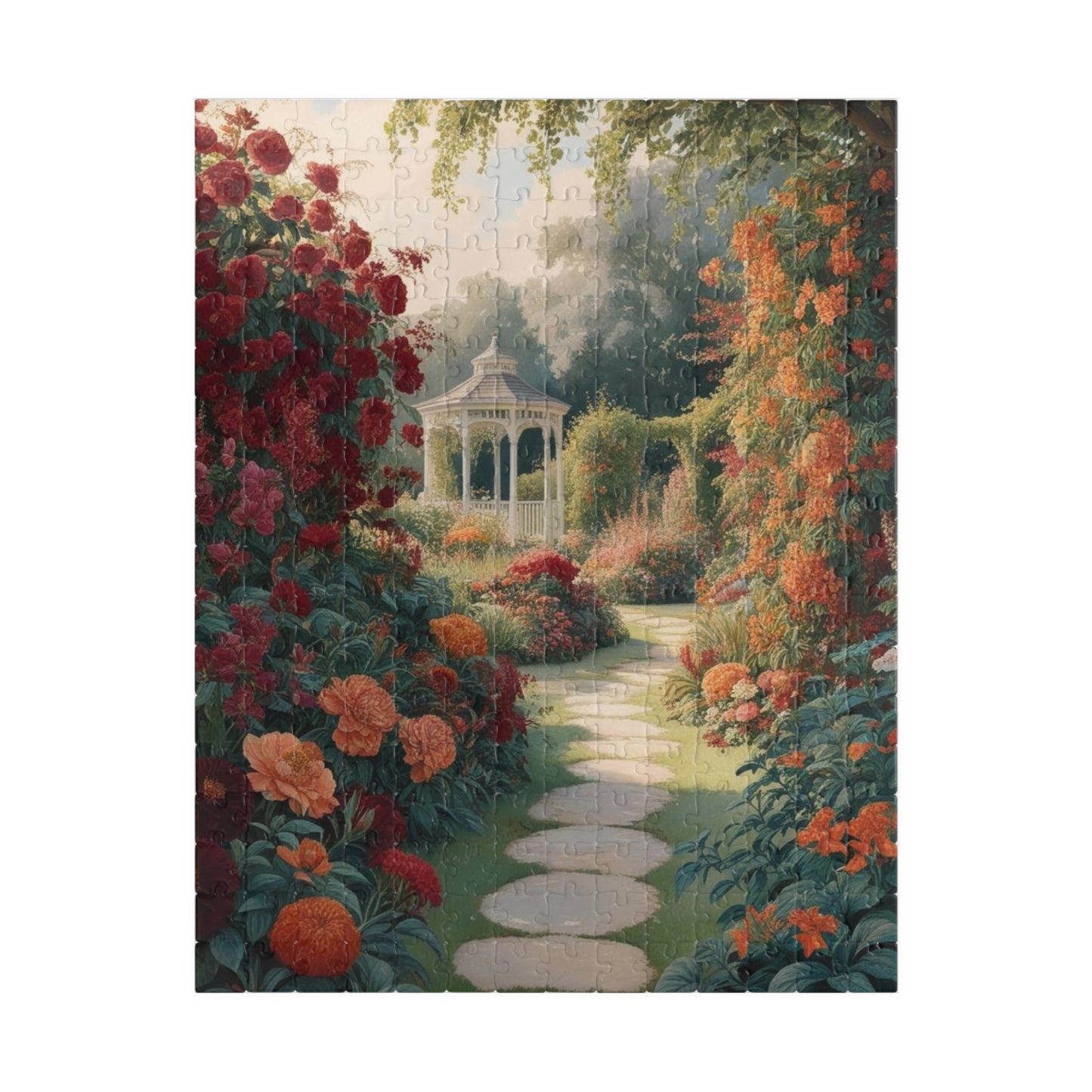 Garden Path Puzzle, 110-1014 Piece Relaxing Jigsaw Game for Nature Lovers, Perfect Gift for Adults, Fun Family Game Night, Cozy Expectation 252 pcs (Vertical) Puzzle The Puzzle Chest
