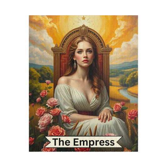 The Empress Tarot Jigsaw Puzzle: Art Lover Gift, Family Game Night