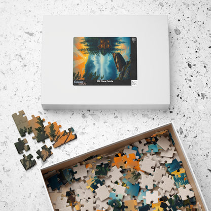 Serene Nature Scene Puzzle, 110-1014 Piece Jigsaw Puzzle, Tranquil Home Decor, Family Activity, Gift for Nature Lovers Puzzle The Puzzle Chest