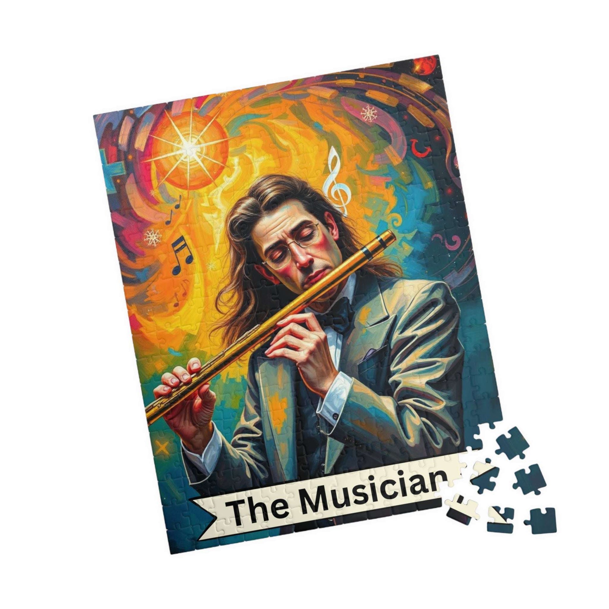 The Musician Jigsaw Puzzle - Tarot Style Game for Musicians/Music Lovers