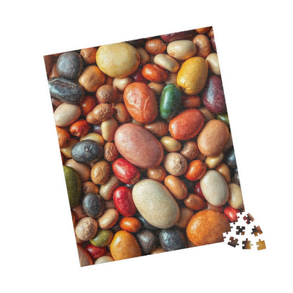 Chaotic Bean Puzzle - Jigsaw Collage, Fun Family Activity, Gift for Art Lovers, Classroom Game, Holiday Entertainment, Creative Hobby Puzzle The Puzzle Chest