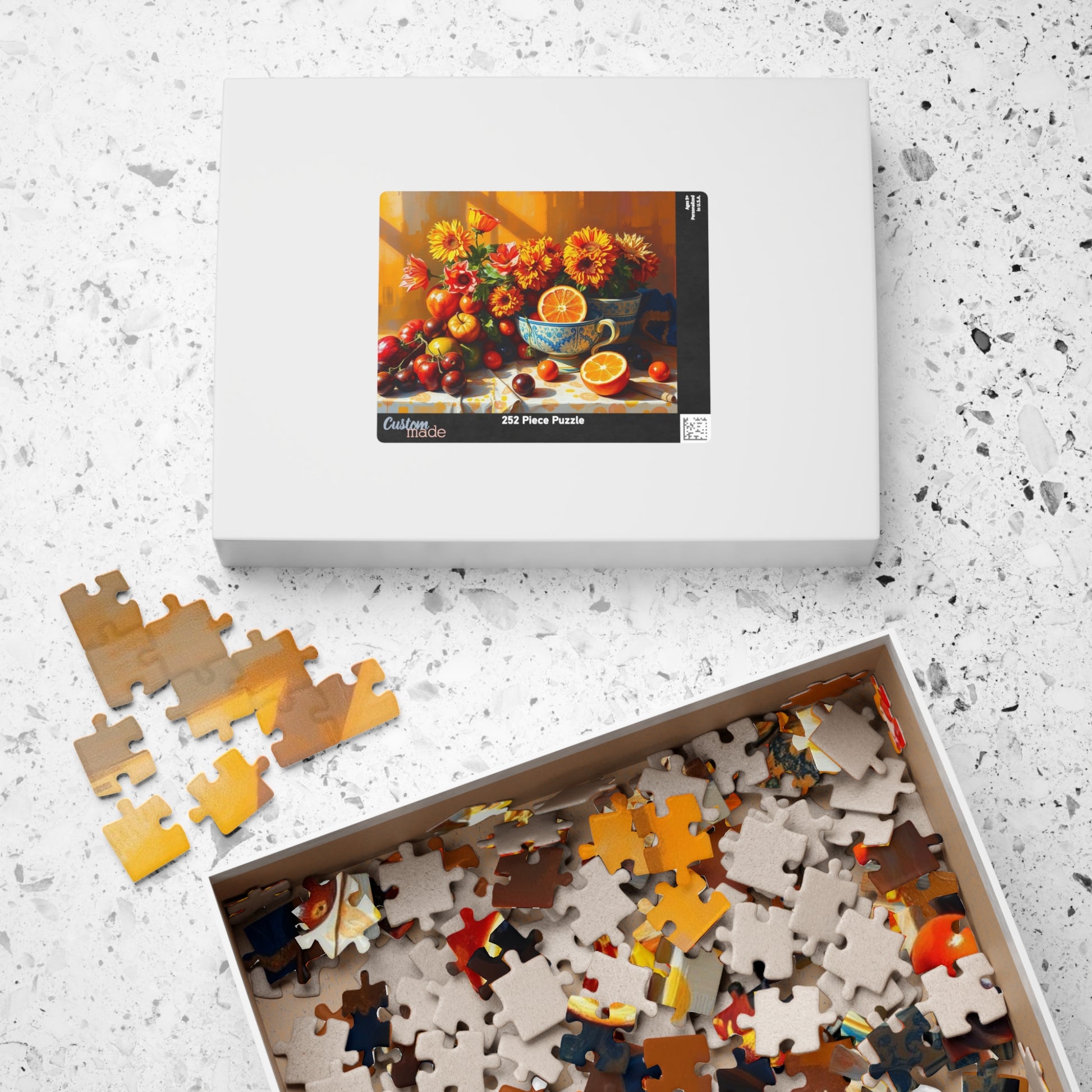 Floral Still Life Puzzle, Vintage Style Art Adult Jigsaw Game, Family Activity Home Entertainment, Gift for Garden Lover, Puzzle Enthusiast Puzzle The Puzzle Chest