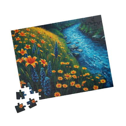 Scenic Nature Puzzle, Landscape Jigsaw Game for Adults, Gift for Friend, Nature Lover Present, Family Fun Indoor Activity, Mindfulness Puzzle The Puzzle Chest