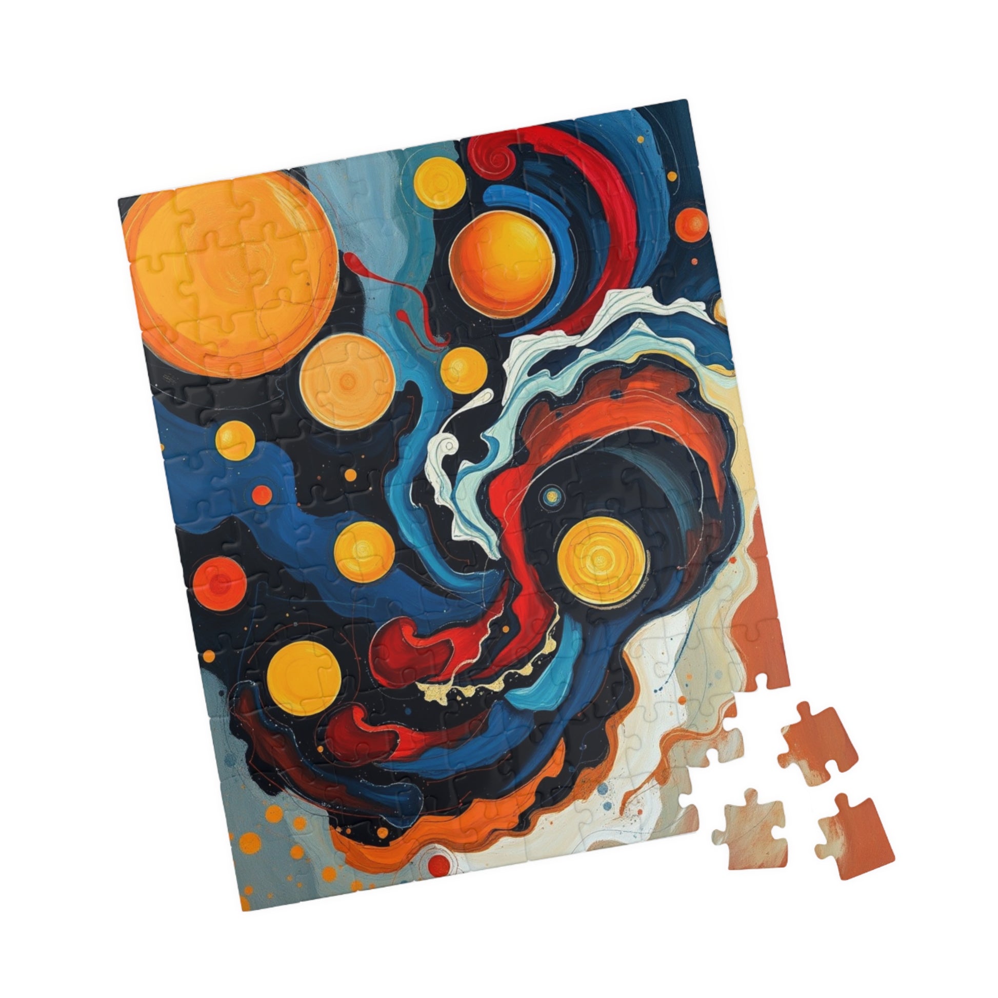 Cosmic Abstract Art Puzzle - Celestial Adult Jigsaw Game Puzzle The Puzzle Chest