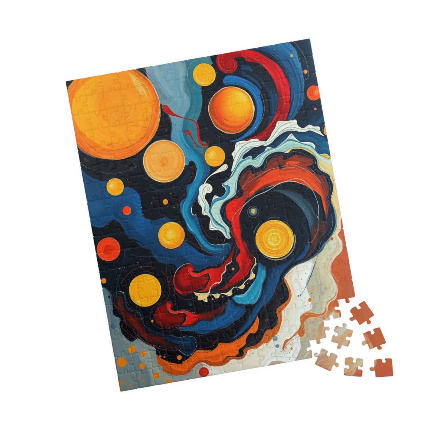 Cosmic Abstract Art Puzzle - Celestial Adult Jigsaw Game Puzzle The Puzzle Chest