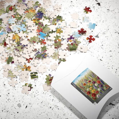 Wildflower Meadow Jigsaw Puzzle for Adult Home Entertainment, 110-1014 Piece, Gift for Puzzle Loving Friends, Family Game Night, Creative Leisure Activity Puzzle The Puzzle Chest