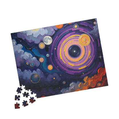 Cosmic Galaxy Abstract Puzzle for Adults, Space-Themed Game for Family Activity, Solo Fun, Holiday or Birthday Gift for Friends Puzzle The Puzzle Chest
