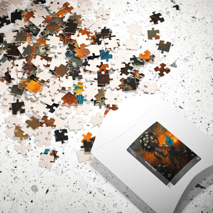 Black Woman in Cotton Field Jigsaw Puzzle, Black History African American Puzzle Art for Adults, Afrocentric Family Home Entertainment or Solo Fun, Friend Gift Puzzle The Puzzle Chest
