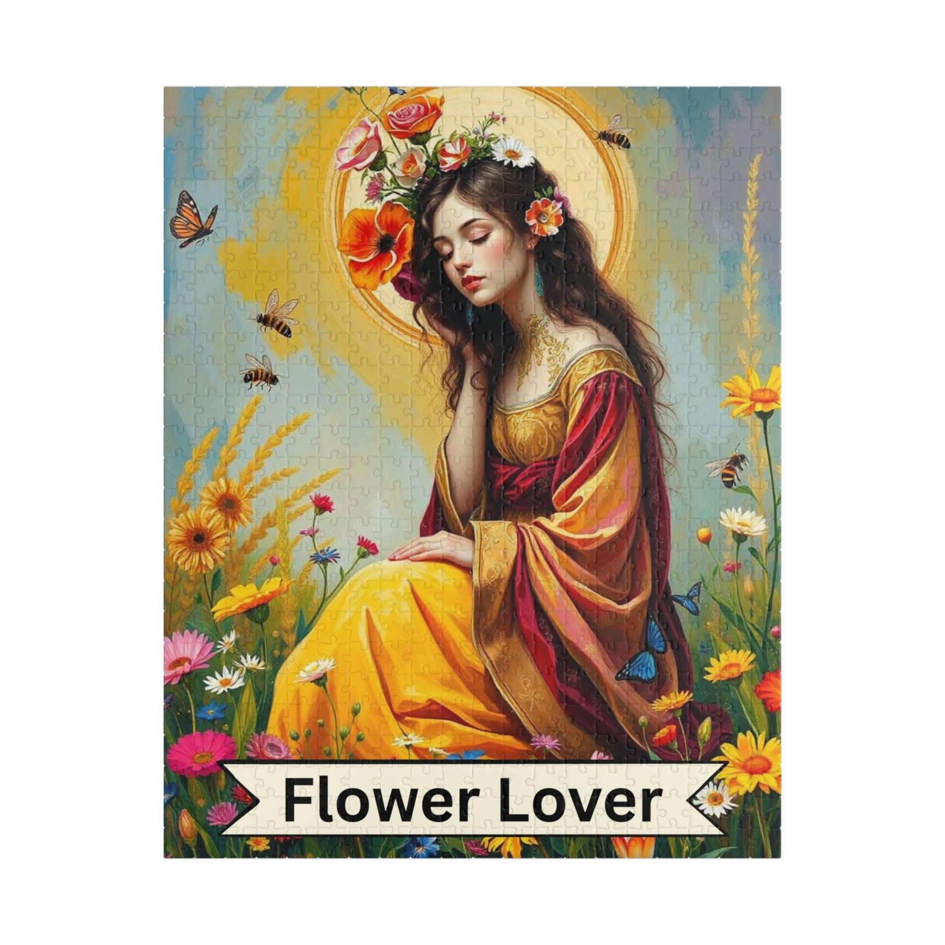 The Flower Lover Jigsaw Puzzle - Tarot Style Game for Floral/Flowers Lovers 520 pcs (Vertical) Puzzle The Puzzle Chest