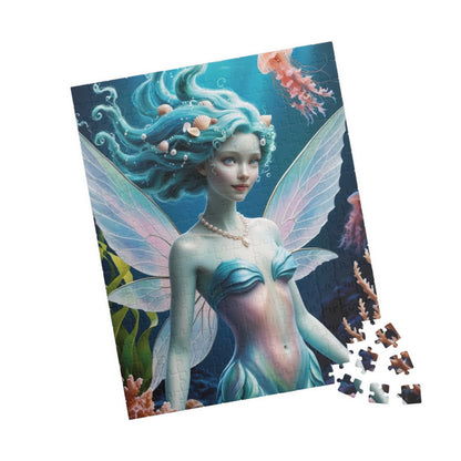 Underwater Serenity Puzzle Mermaid Jigsaw Game for Adults, Gift for Fantasy Sea Lovers, Family Game Night, 110-1014 Piece Mindful Activity Puzzle The Puzzle Chest