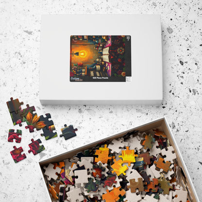 Wizards Apothecary Lab Jigsaw Puzzle, Perfect for Family Fun, Puzzle Lover Holiday Birthday Gift, Halloween Home Décor, Creative Activity