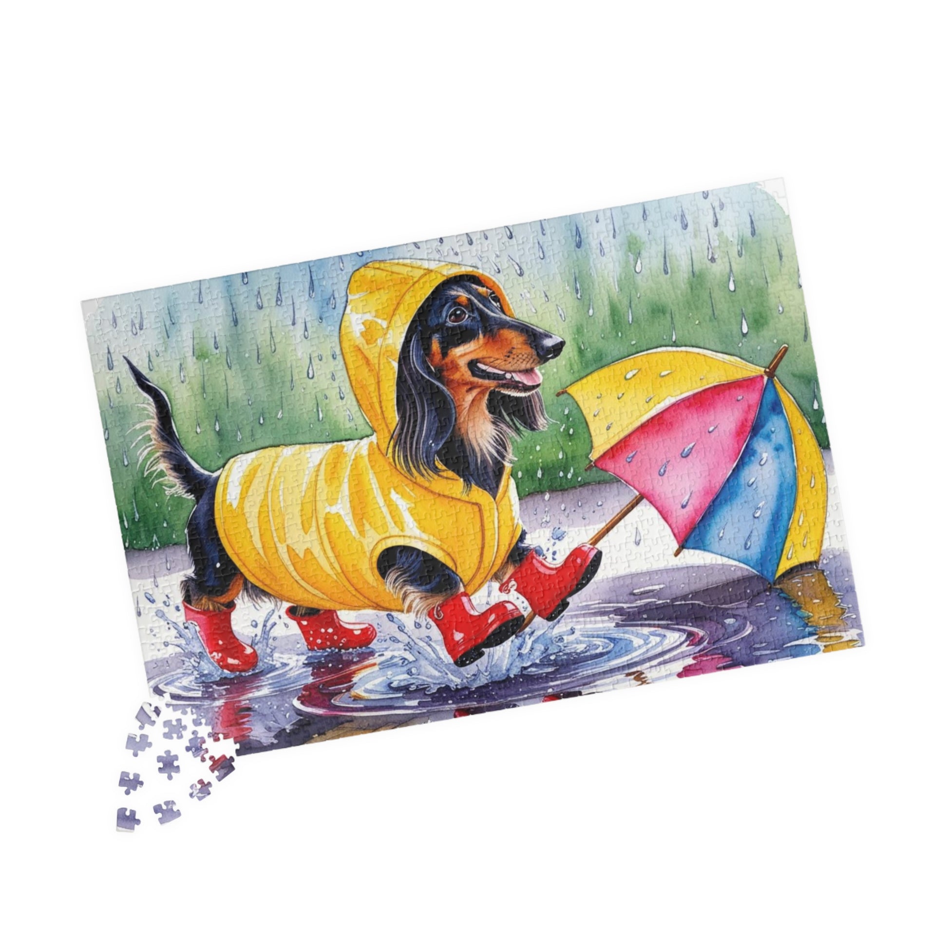 Dachshund Jigsaw Puzzle for Adults, 110/252/520/1014-Piece, Perfect for Dog Lovers, Family Fun, Gifts, Rainy Day Play, Pet-Themed Decor Puzzle The Puzzle Chest