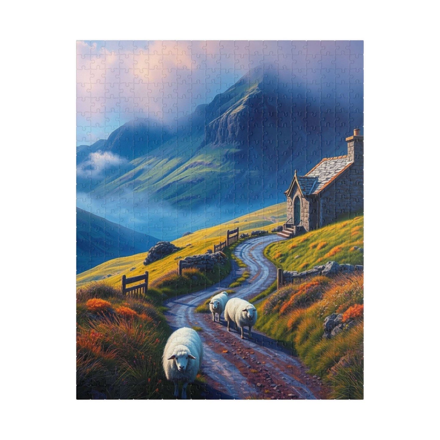 Scenic Landscape Puzzle, Perfect for Family Game Nights, Gifts for Puzzle Lovers 520 pcs (Vertical) Puzzle The Puzzle Chest