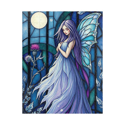 Enchanting Fairy Puzzle - Stained Glass Style 110 to 1014-Piece Jigsaw, Fantasy Lover Gift for Friends and Puzzle Enthusiasts