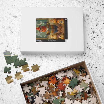 Chicken Teacher Jigsaw Puzzle Gift for Fun Family Indoor Activity, Holidays or Birthdays, Bird Lover, Brain Teaser Puzzle The Puzzle Chest