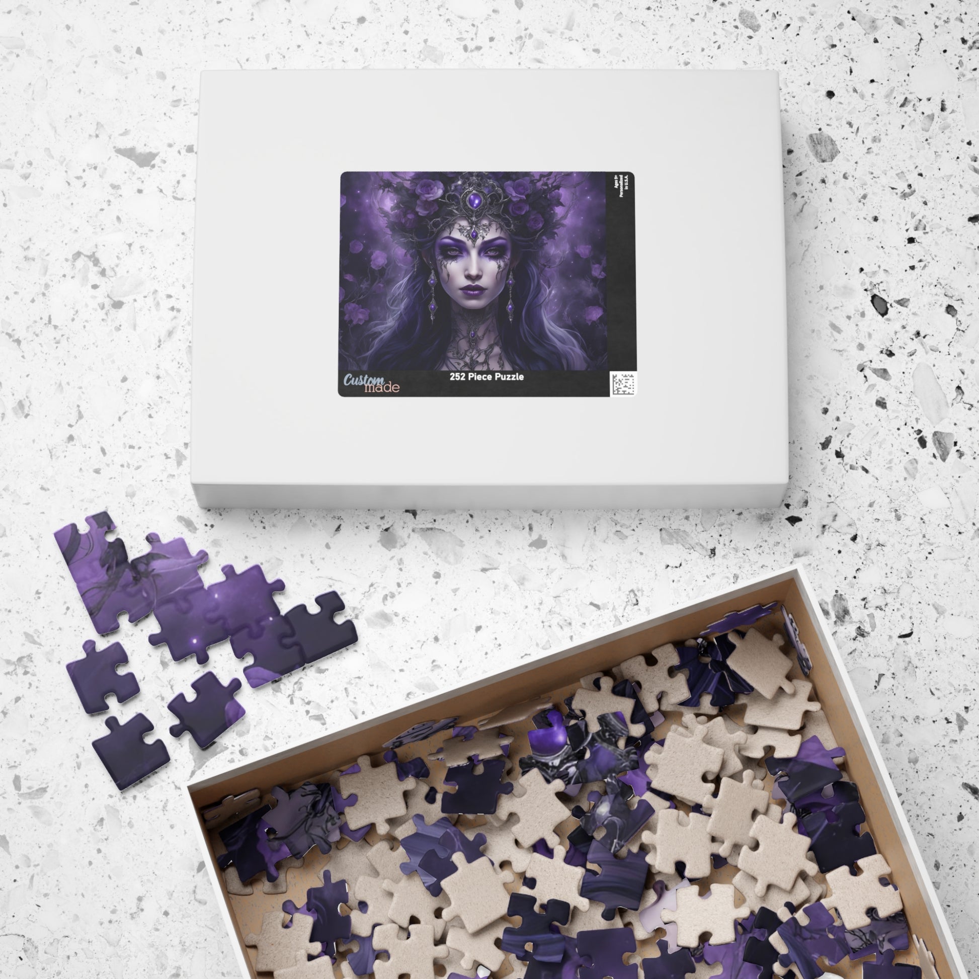 Fairy Queen Gothic Jigsaw Puzzle, 110 252 520 1014-Piece Gifted Unique Game for Adults, Gift Idea for Fantasy Lovers and Puzzle Enthusiasts Puzzle The Puzzle Chest